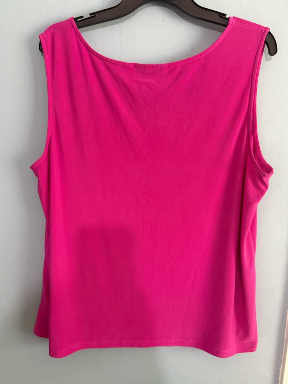 Bob Mackie Vibrant Fuchsia Scoop Neck Tank Top - Picture 9 of 14